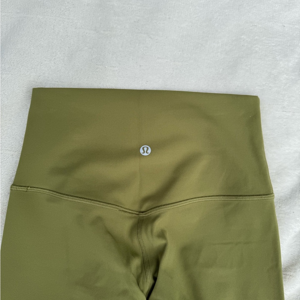 NWOT Lululemon Athletica Align High-Rise  25” Bronze Green Leggings size 4 - Picture 10 of 10